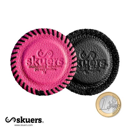 [FUCSIA] Par de imanes Skuers®  Piel Neodimio Slim Disco M ★★★ 9KG / Gauss Biomagnéticos = 4.600 Calibre 3mm